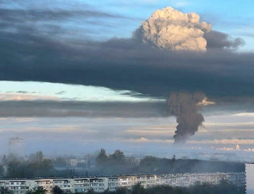 Ukraine Targets Strategic Russian Oil Depot Amid Missile Attacks on Kyi
