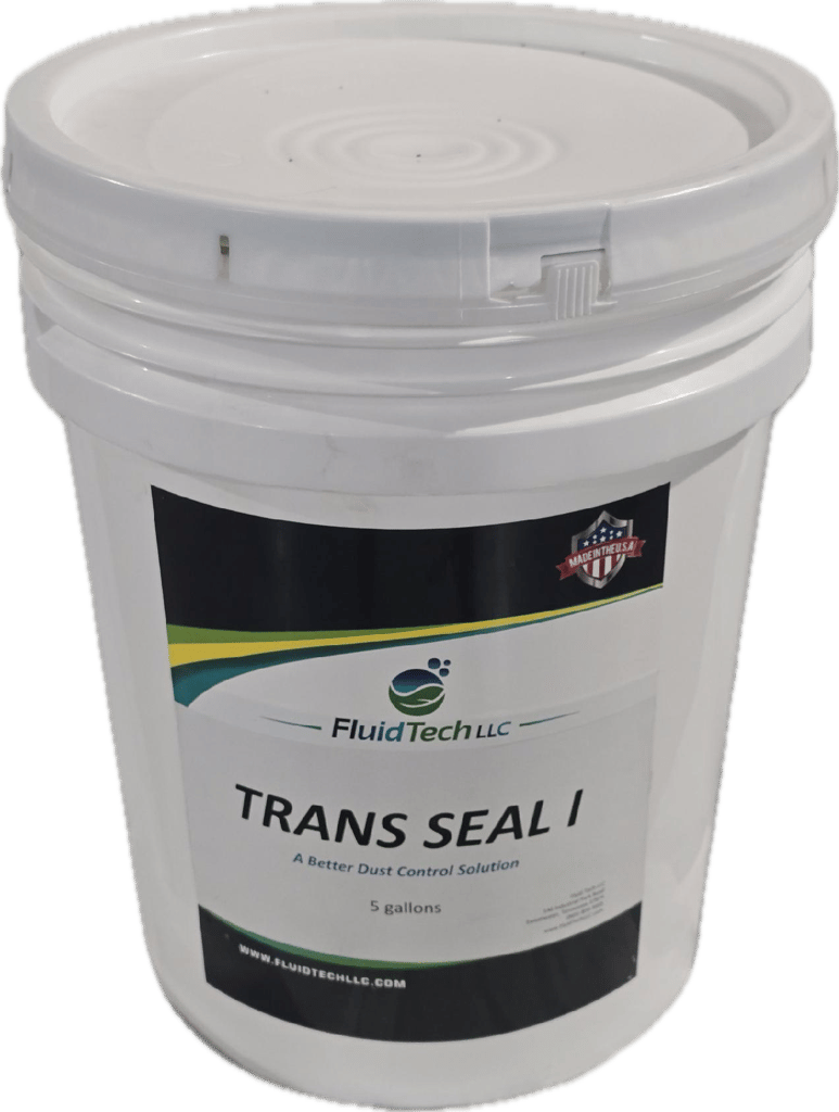 TransSeal® Dust Suppressant - 5 Gallon Bucket: Eco-friendly dust control and erosion solution, perfect for mid-sized projects and versatile applications.