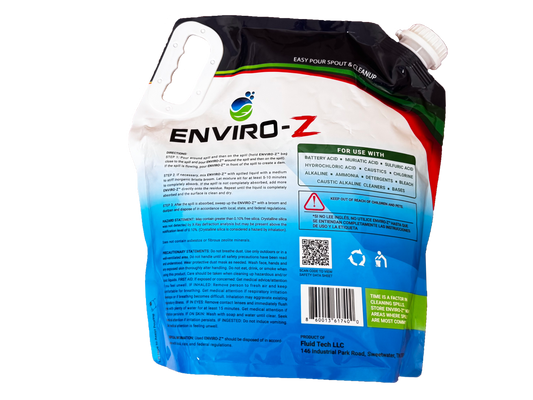 Enviro-Z® 10 lb. Spout Bag Rapid Response Chemical Spill Absorbent