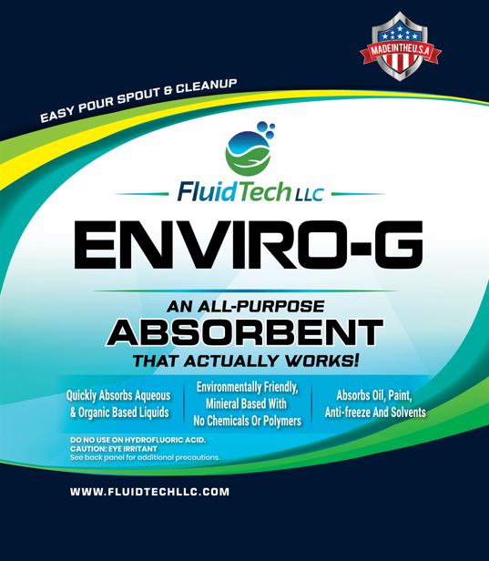 Enviro-G®– 10 lb Spout Bag Refill Advanced Absorbent for Oil, PCBs & Organic Liquids