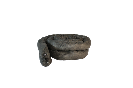 Universal Essentials Sorbent Socks – 3"x4', 12-Pack | Flexible Spill Control for Oil & Water-Based Liquids