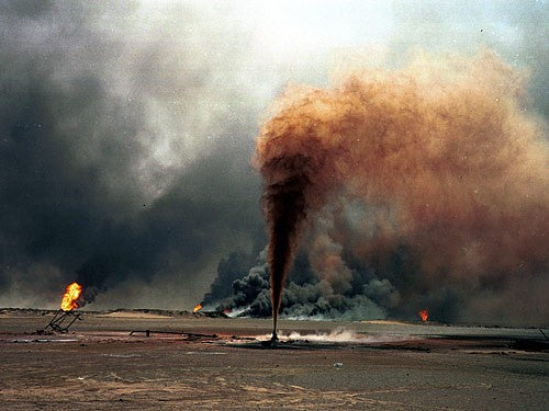 Black Rain and Burning Sands: The Persian Gulf War Oil Disaster of 1991