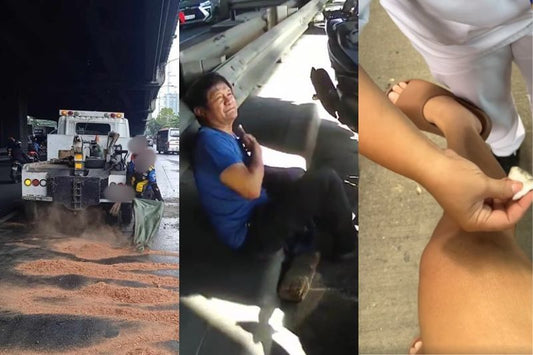 Oil Spill on Magallanes-Skyway Causes Multiple Accidents and Injuries in Manila