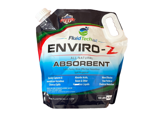 Enviro-Z® 10 lb. Spout Bag   Rapid Response Chemical Spill Absorbent